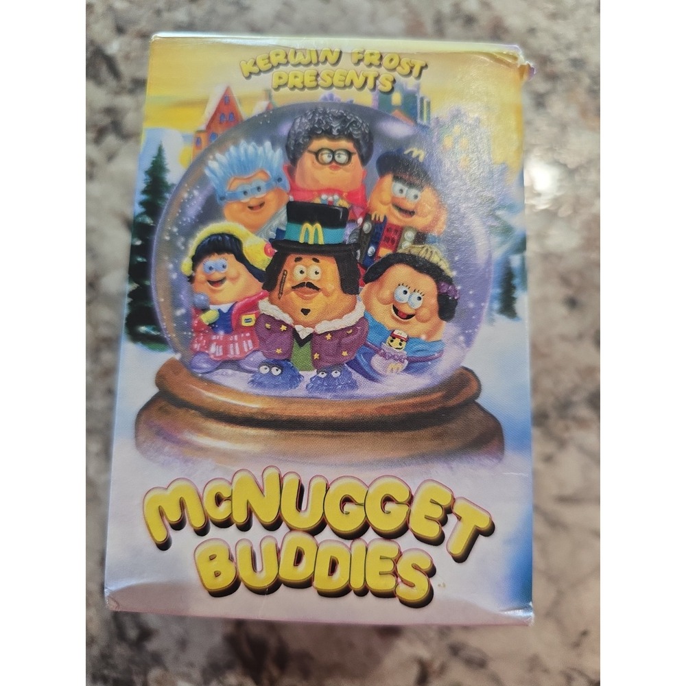 Adult Happy Meal Toy Waffutu Kerwin Frost McNugget Buddies Card Box Figure